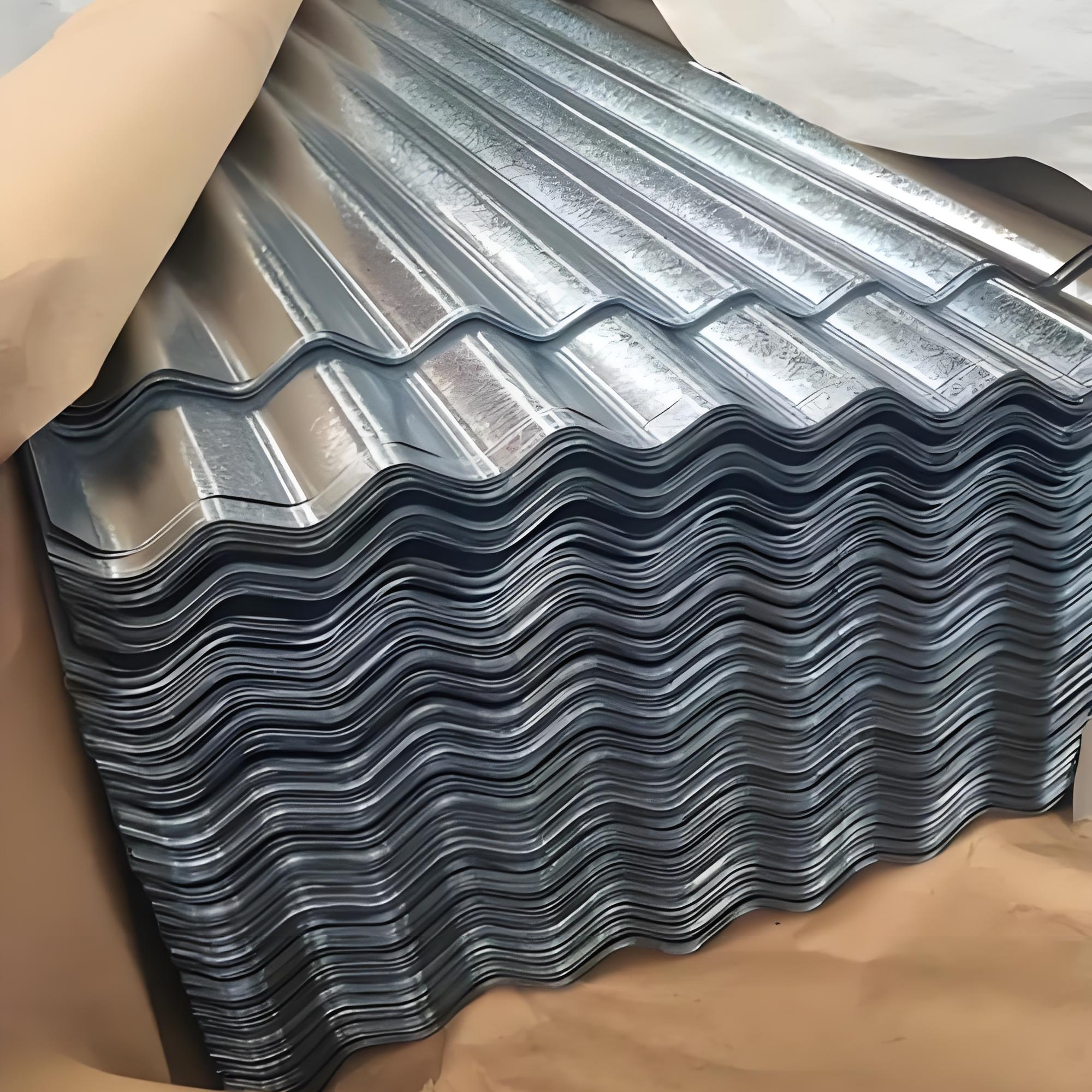 Заводская индивидуальная цветная стальная пластина ASTM Гофрированная пластина оцинкованная гофрированная пластина