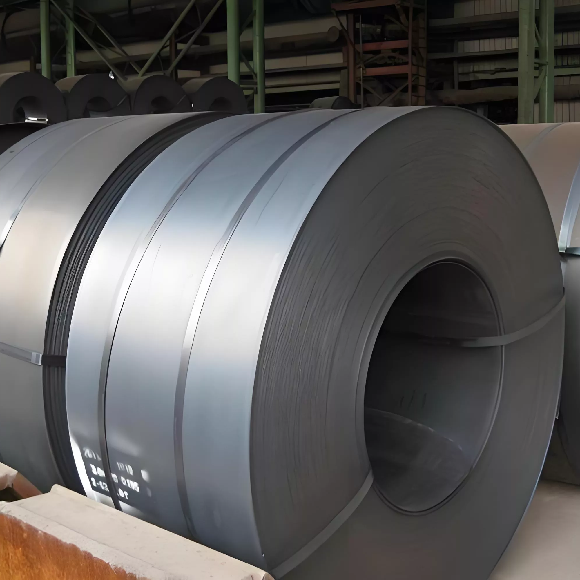 Стальная катушка с низкопроизводной высокой силой с горячими сплавами