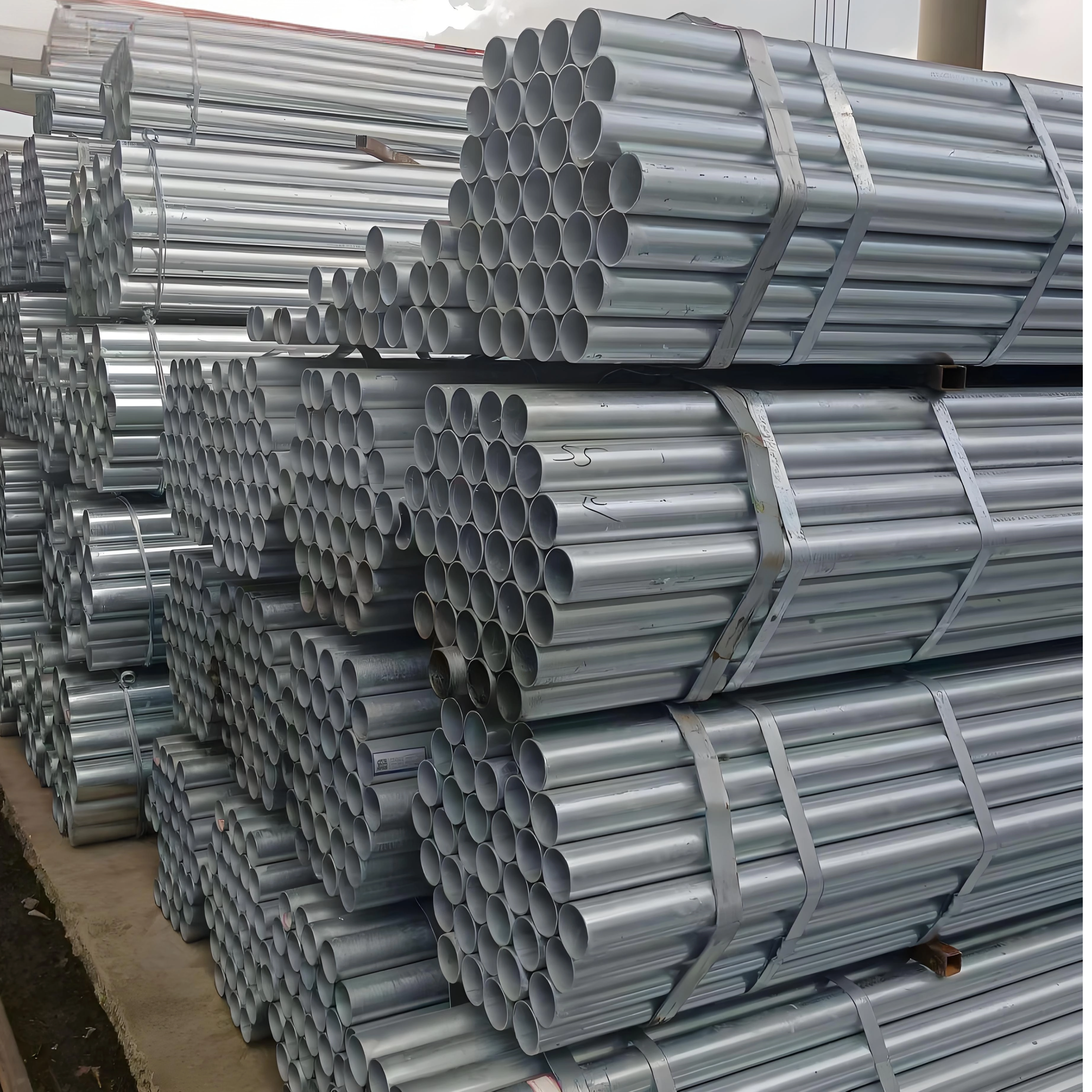  Точные, долговечные, доступные несколько размеров ， оцинкованная стальная труба премиум-класса 